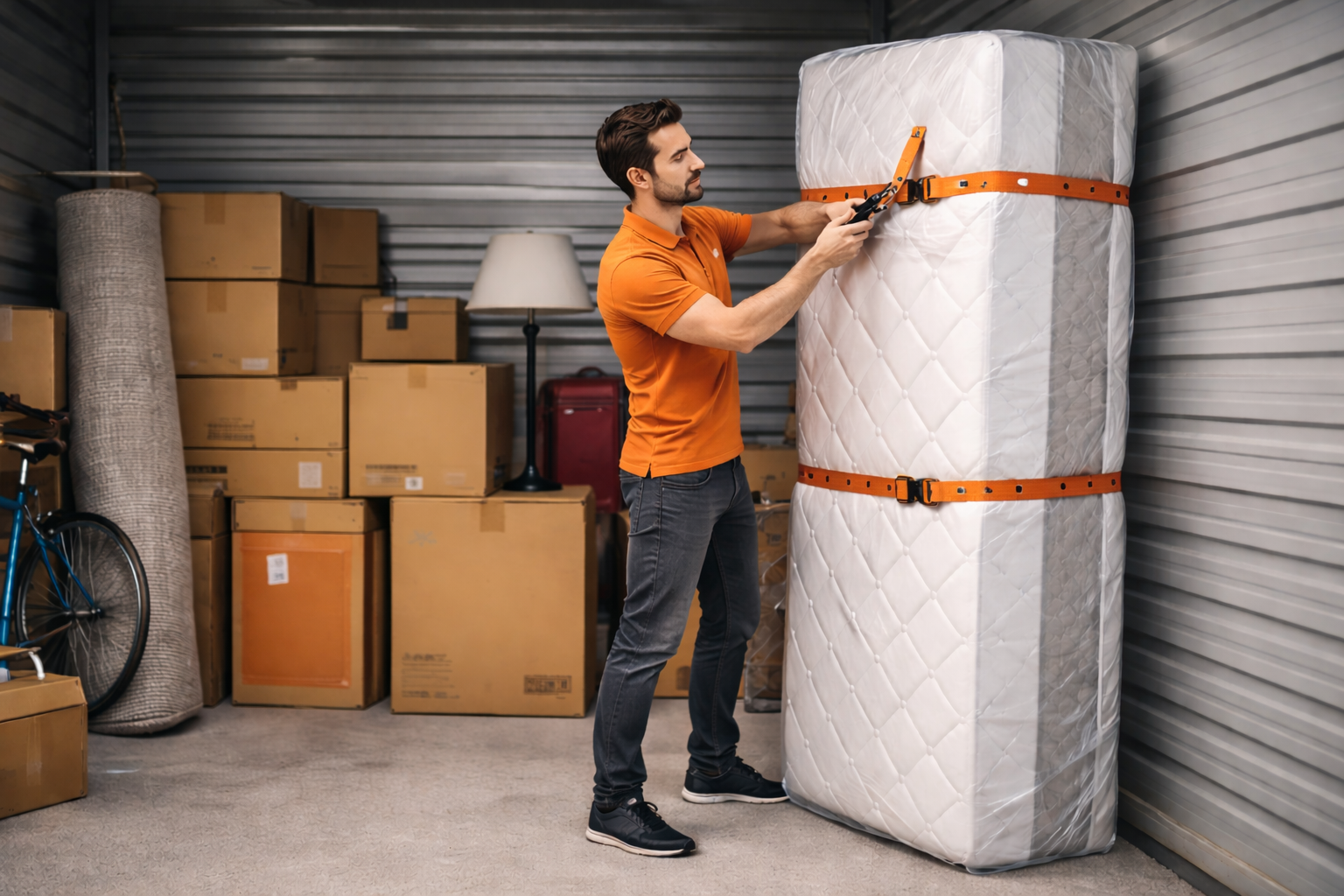 comment stocker un matelas